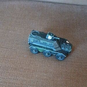 Dark OD Green Antique Dinky Toy Armored Vehicle
